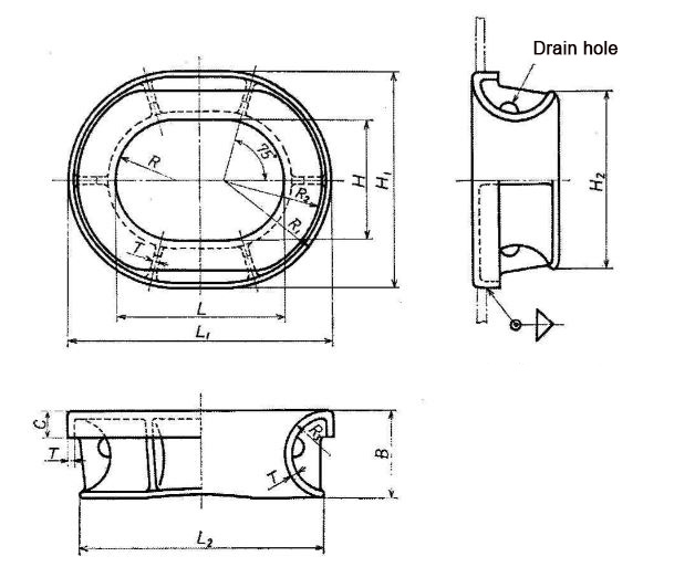 JIS F 2007-1976 Marine Chock Type A.jpg